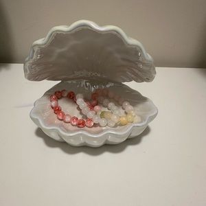 AESTHETIC SEASHELL JEWELRY HOLDER